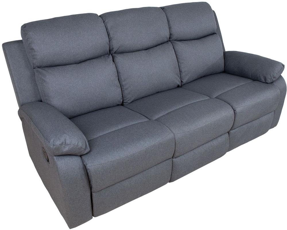 Recliner Rex | size: Length: 81cm, Height: 103cm, Depth: 186cm | color: Gray | image: 1 | variant: 1017633