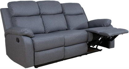 Recliner Rex | size: Length: 81cm, Height: 103cm, Depth: 186cm | color: Gray | image: 3 | variant: 1017633