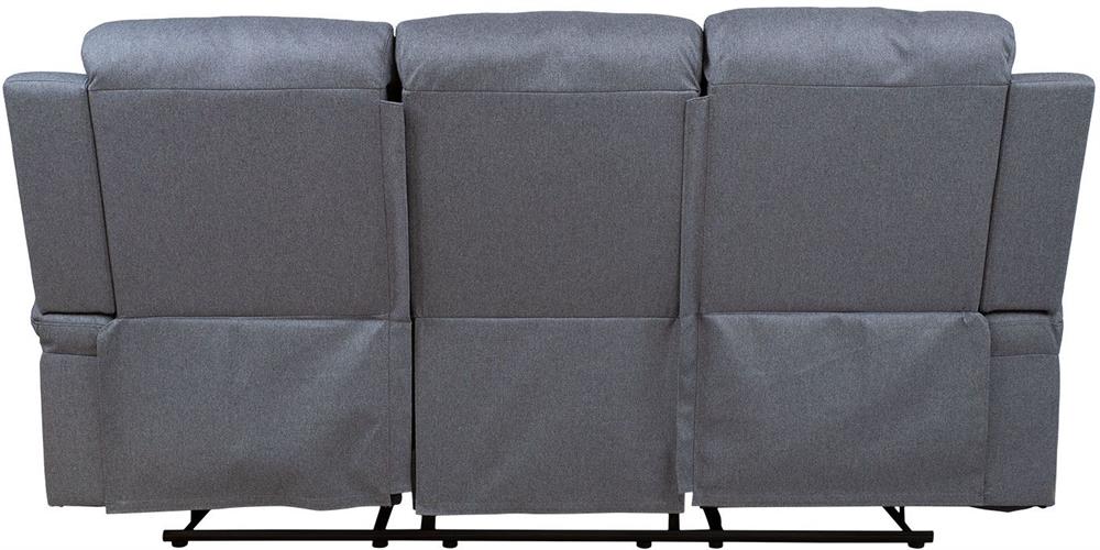 Recliner Rex | size: Length: 81cm, Height: 103cm, Depth: 186cm | color: Gray | image: 4 | variant: 1017633