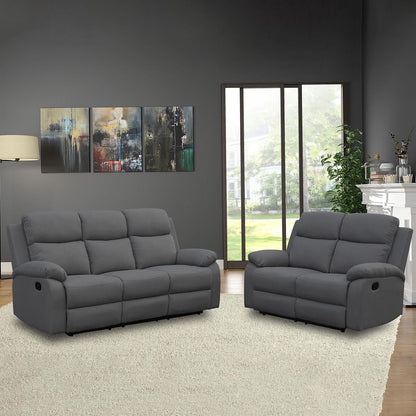 Recliner Rex | size: Length: 81cm, Height: 103cm, Depth: 186cm | color: Gray | image: 5 | variant: 1017633