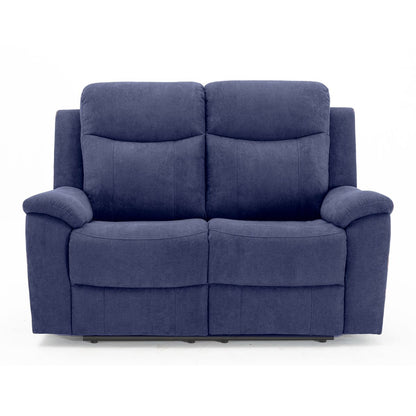 Recliner - Sofa Milo | size: Width: 155cm, Height: 103cm, Depth: 96cm | color: Blue | image: 2 | variant: 1000263