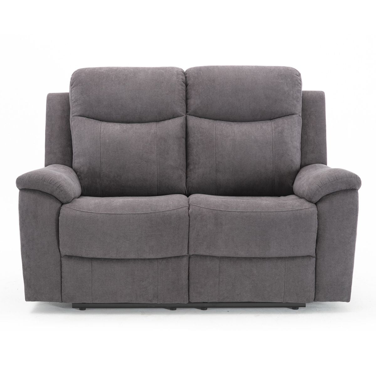 Recliner - Sofa Milo | size: Width: 155cm, Height: 103cm, Depth: 96cm | color: Gray | image: 2 | variant: 1000264