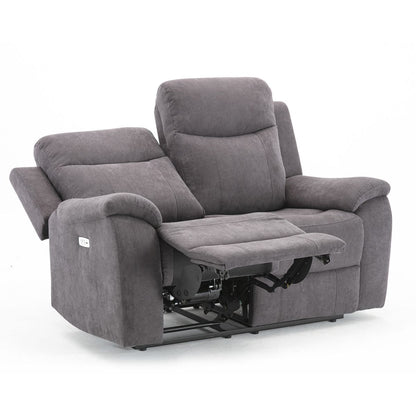 Recliner - Sofa Milo | size: Width: 155cm, Height: 103cm, Depth: 96cm | color: Gray | image: 4 | variant: 1000264