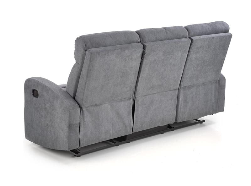 Recliner - Sofa Oslo 1 | size: Width: 180cm, Height: 100cm, Depth: 95cm | color: Gray | image: 2 | variant: 1011031