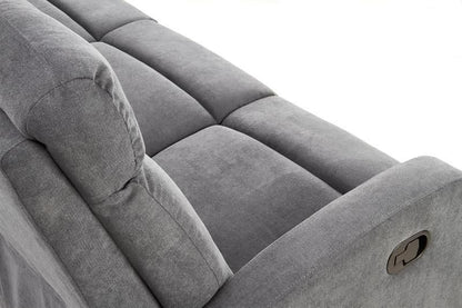 Recliner - Sofa Oslo 1 | size: Width: 180cm, Height: 100cm, Depth: 95cm | color: Gray | image: 3 | variant: 1011031