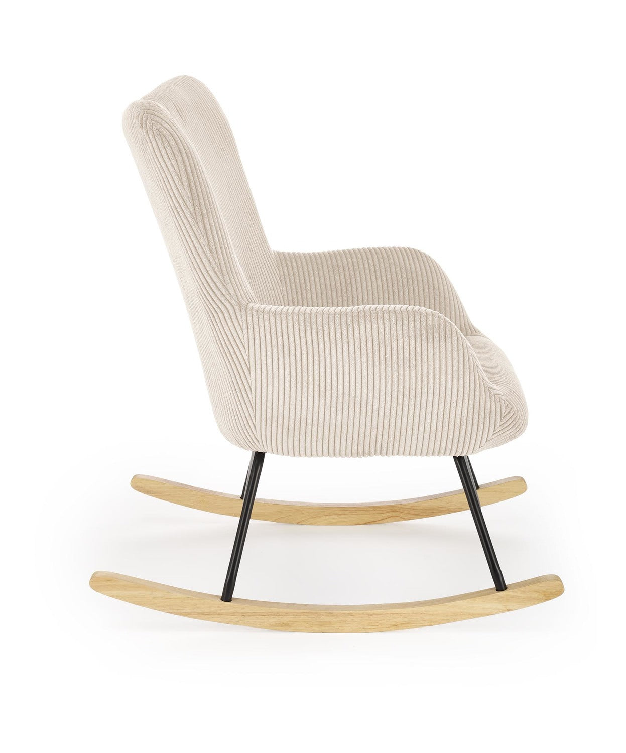Rocking Chair Belmiro | size: Width: 72cm, Height: 98cm, Depth: 88cm | color: Beige | image: 3 | variant: 1005716
