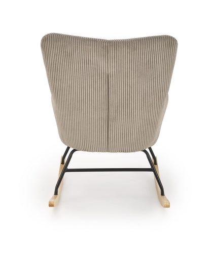 Rocking Chair Belmiro | size: Width: 72cm, Height: 98cm, Depth: 88cm | color: Gray | image: 5 | variant: 1005718