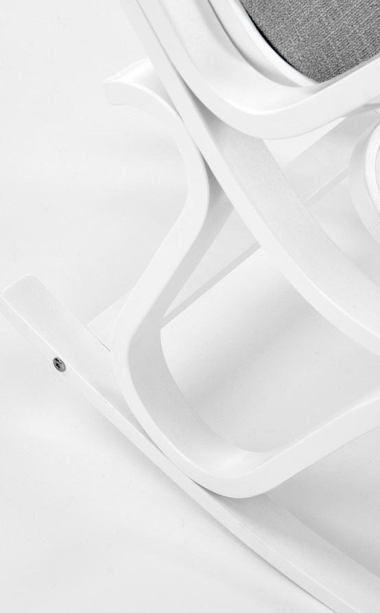 Rocking Chair Max Bis Plus | size: Width: 52cm, Height: 95cm, Depth: 90cm | color: White/Grey | image: 3 | variant: 1005722