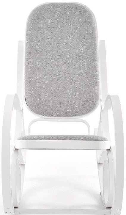 Rocking Chair Max Bis Plus | size: Width: 52cm, Height: 95cm, Depth: 90cm | color: White/Grey | image: 5 | variant: 1005722