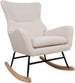 Rocking Chair Romy | size: Width: 69cm, Height: 96cm, Depth: 80cm | color: Beige | image: 1 | variant: 1005728