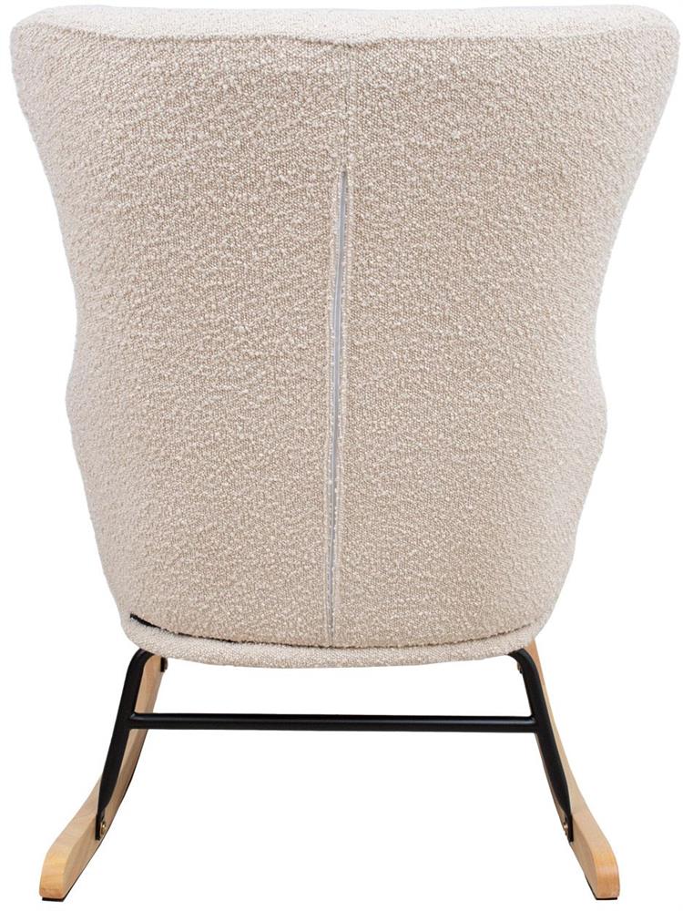 Rocking Chair Romy | size: Width: 69cm, Height: 96cm, Depth: 80cm | color: Beige | image: 4 | variant: 1005728