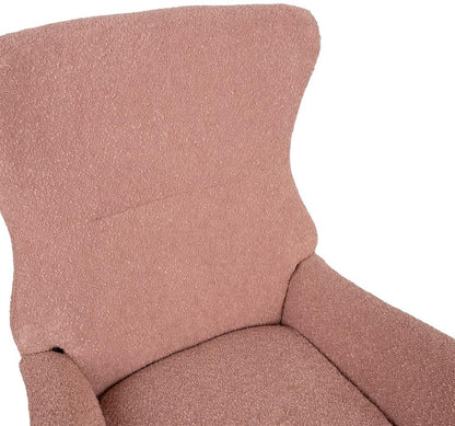 Rocking Chair Romy | size: Width: 69cm, Height: 96cm, Depth: 80cm | color: Pink | image: 5 | variant: 1005730