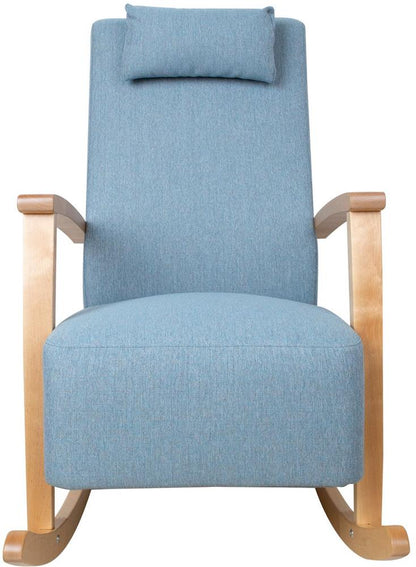 Rocking Chair Venla | size: Width: 65.5cm, Height: 104cm, Depth: 102cm | color: Blue | image: 2 | variant: 1005733