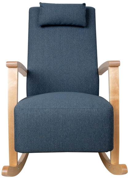Rocking Chair Venla | size: Width: 65.5cm, Height: 104cm, Depth: 102cm | color: Blue | image: 2 | variant: 1005734