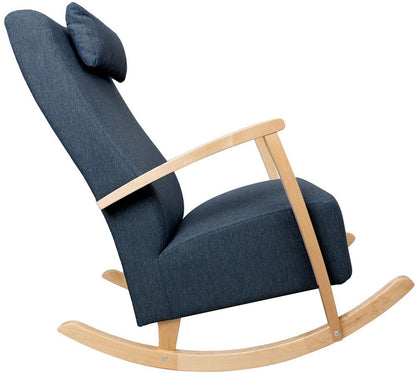 Rocking Chair Venla | size: Width: 65.5cm, Height: 104cm, Depth: 102cm | color: Blue | image: 3 | variant: 1005734