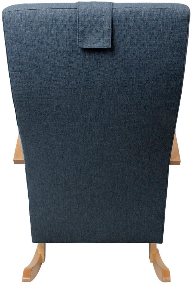 Rocking Chair Venla | size: Width: 65.5cm, Height: 104cm, Depth: 102cm | color: Blue | image: 4 | variant: 1005734