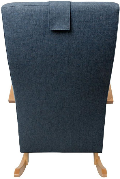 Rocking Chair Venla | size: Width: 65.5cm, Height: 104cm, Depth: 102cm | color: Blue | image: 4 | variant: 1005734