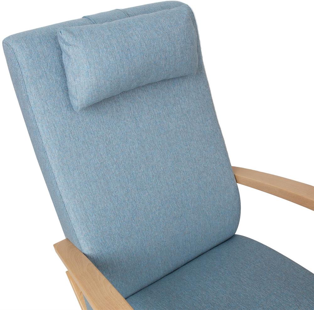 Rocking Chair Venla | size: Width: 65.5cm, Height: 104cm, Depth: 102cm | color: Blue | image: 5 | variant: 1005733