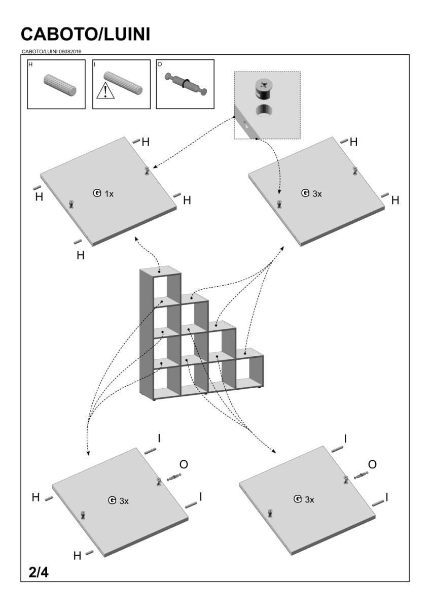 Shelf Caboto | size: Width: 139cm, Height: 144cm, Depth: 33cm | color: White | image: 3 | variant: 1010879