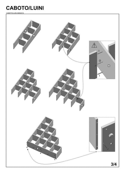 Shelf Caboto | size: Width: 139cm, Height: 144cm, Depth: 33cm | color: White | image: 4 | variant: 1010879