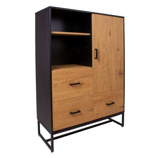 Shelf East Falmouth | size: Width: 100cm, Height: 140cm, Depth: 40cm | color: Oak | image: 1 | variant: 1005408