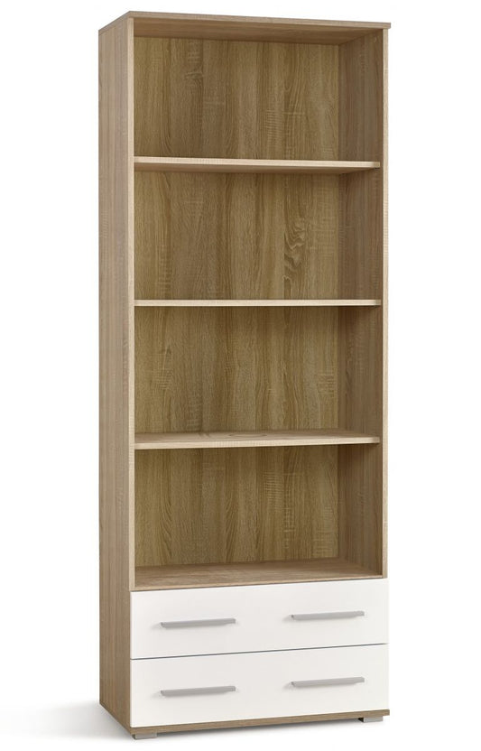 Shelf Lima | size: Width: 77cm, Height: 200cm, Depth: 40cm | color: White | image: 1 | variant: 1000298
