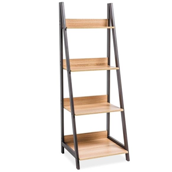 Shelf Matis | size: Width: 52cm, Height: 147cm, Depth: 48cm | color: Oak | image: 0 | variant: 1010861