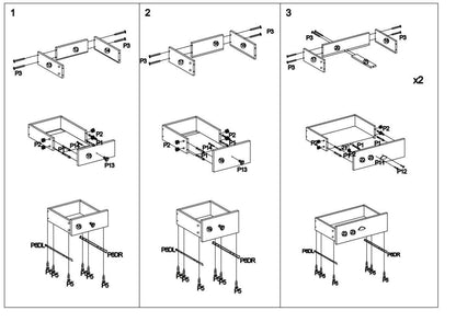 Shelf Mezo | size: Width: 60cm, Height: 180cm, Depth: 29cm | color: Multicolored | image: 3 | variant: 1010899