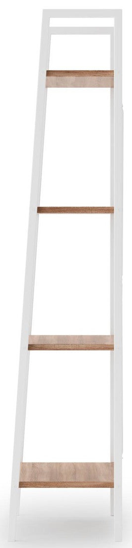 Shelf Reg 1 | size: Width: 32cm, Height: 148cm, Depth: 34cm | color: White/Oak | image: 2 | variant: 1002033