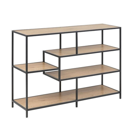 Shelf Seaford 1 | size: Width: 114cm, Height: 78cm, Depth: 35cm | color: Oak | image: 1 | variant: 1000405