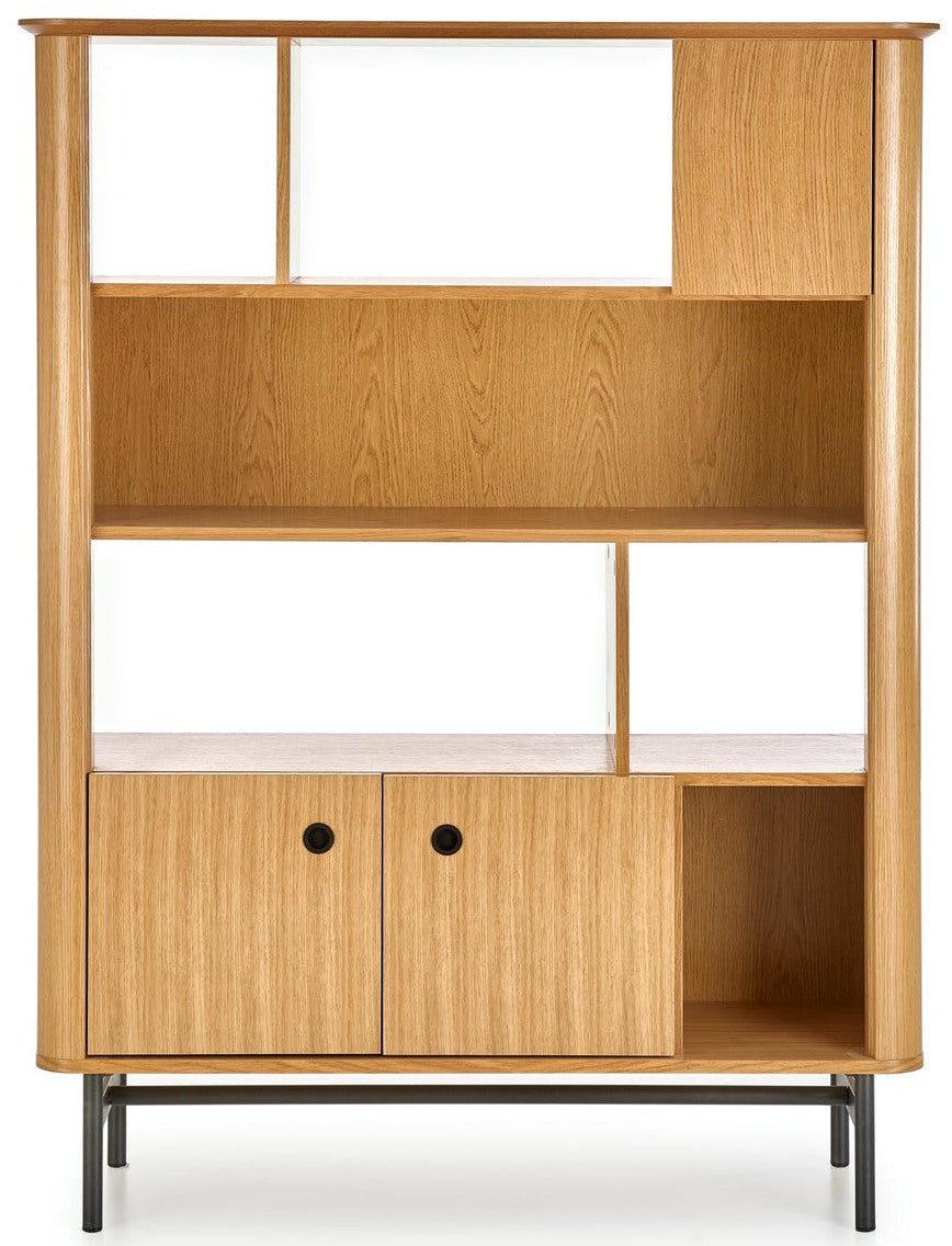 Shelf Smart-Reg 2 | size: Width: 117cm, Height: 153cm, Depth: 37cm | color: Oak | image: 2 | variant: 1016932