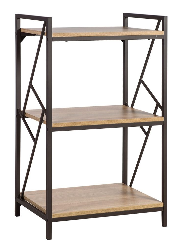 Shelf Study | size: Width: 60cm, Height: 99cm, Depth: 40cm | color: Brown | image: 0 | variant: 1011713
