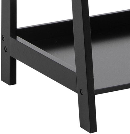 Shelf Wally 3 | size: Width: 63cm, Height: 130cm, Depth: 40cm | color: Black | image: 2 | variant: 1016961