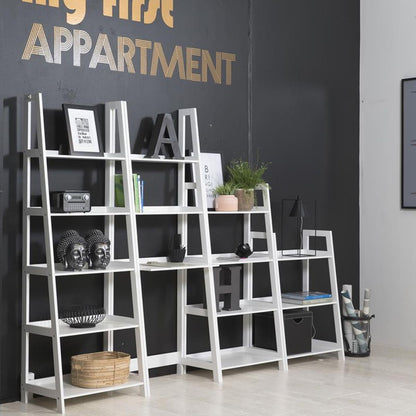 Shelf Wally | size: Width: 63cm, Height: 180cm, Depth: 40cm | color: White | image: 2 | variant: 1000411