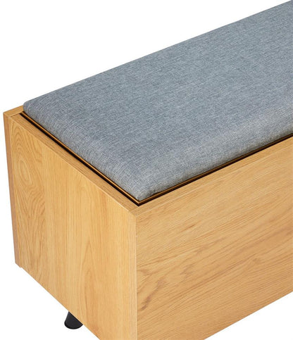 Shoe Cabinet Aalborg | size: Length: 32cm, Width: 90cm, Height: 46cm | color: Oak | image: 4 | variant: 1016712