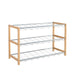 Shoe Rack Brody | size: Width: 80cm, Height: 50cm, Depth: 31cm | color: Metal | image: 1 | variant: 1000353