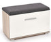 Shoe Rack Lima | size: Width: 70cm, Height: 70cm, Depth: 32cm | color: White | image: 0 | variant: 1000357