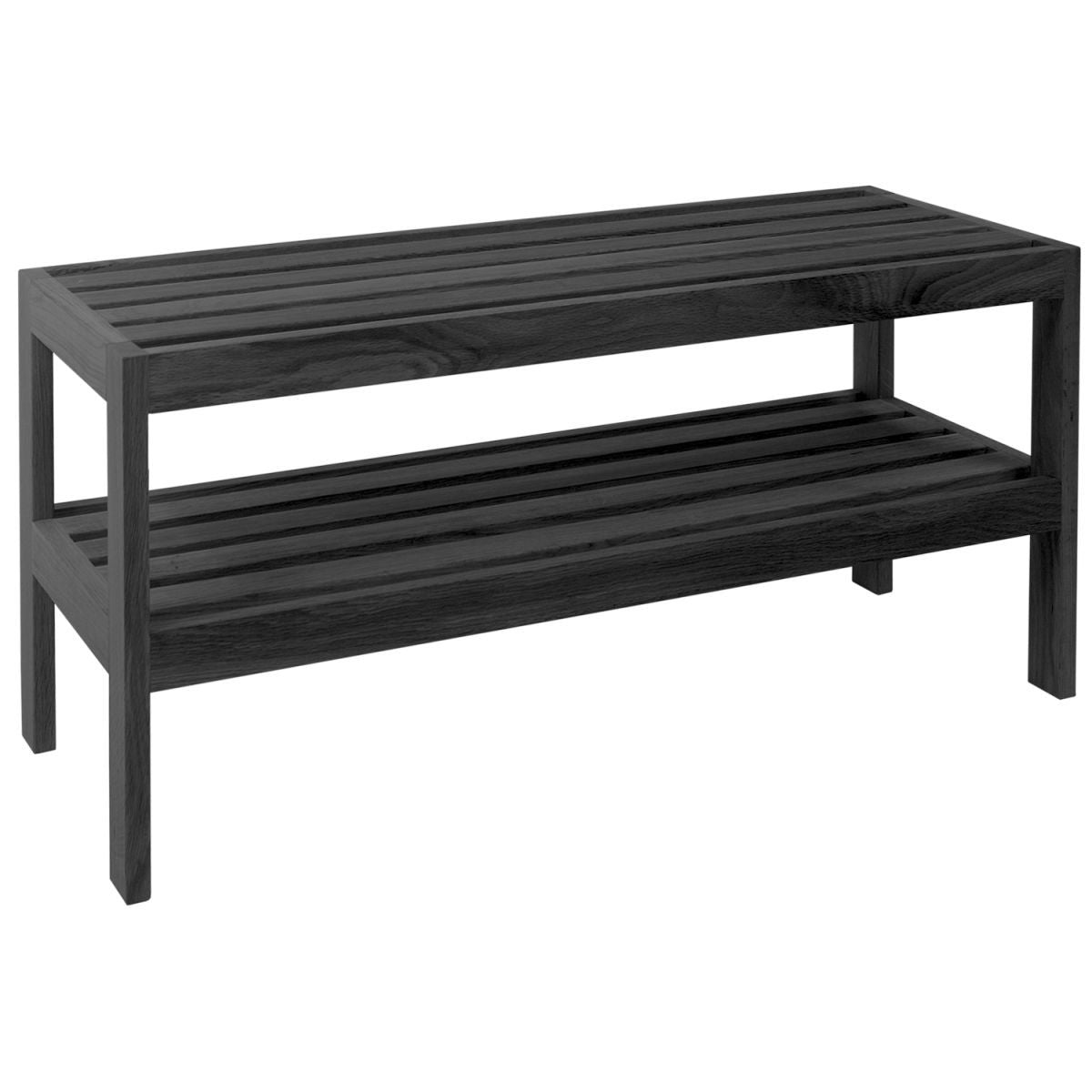 Shoe Rack Mondeo | size: Width: 82cm, Height: 40cm, Depth: 32cm | color: Black | image: 1 | variant: 1000360