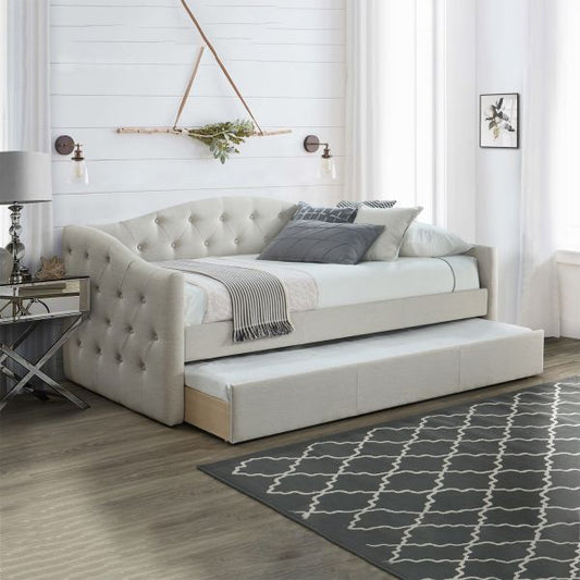 Single Bed East Reading | size: Length: 221cm, Width: 98cm, Height: 94cm | color: Gray | image: 1 | variant: 1005391