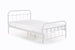 Single Bed Linda | size: Length: 209cm, Width: 124cm, Height: 93cm | color: White | image: 0 | variant: 1010198
