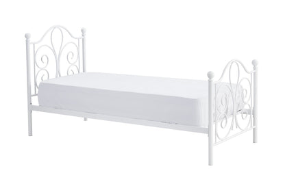 Single Bed Panama 1 | size: Length: 209cm, Width: 94cm, Height: 93cm | color: White | image: 1 | variant: 1010203