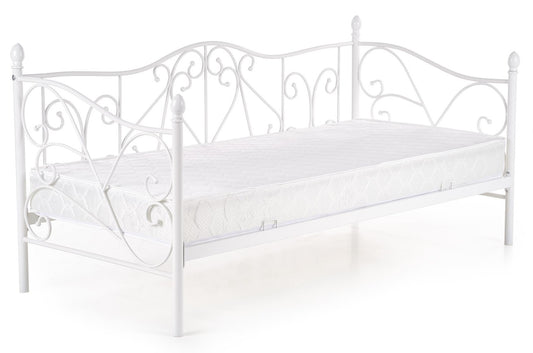 Single Bed Sumatra | size: Length: 210cm, Width: 99cm, Height: 89cm | color: White | image: 1 | variant: 1010206