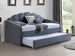 Single Bed Worksop | size: Length: 214cm, Width: 102cm, Height: 116cm | color: Gray | image: 1 | variant: 1004588