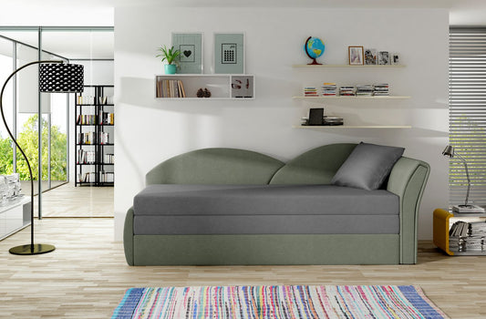Sleeper Sofa Aga | size: Width: 80cm, Height: 77cm, Depth: 218cm | color: Alova | image: 1 | variant: 1017118