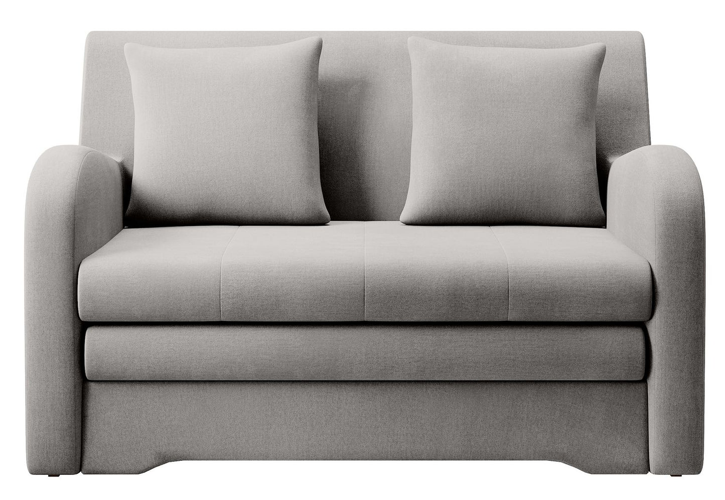 Sleeper Sofa Ario | size: Width: 130cm, Height: 85cm, Depth: 103cm | color: Nube | image: 0 | variant: 1017162