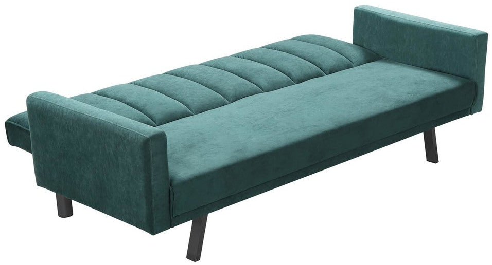 Sleeper Sofa Armando | size: Width: 197cm, Height: 58cm, Depth: 82cm | color: Green | image: 3 | variant: 1016934
