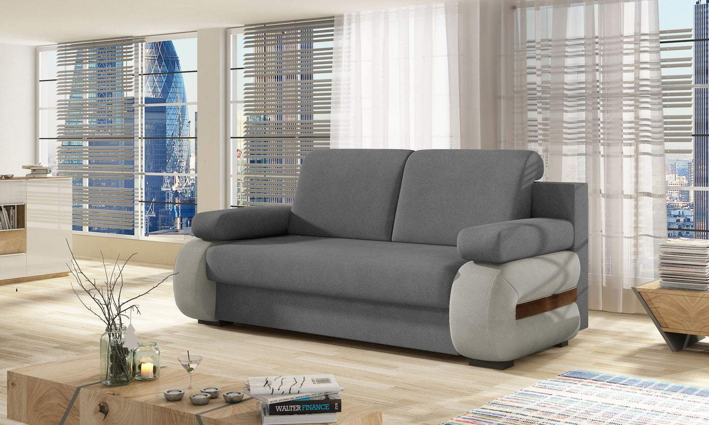 Sleeper Sofa Bargoed 15 | size: Width: 56cm, Height: 84cm, Depth: 202cm | color: Soro | image: 1 | variant: 1017905