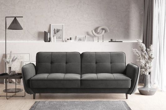 Sleeper Sofa Bellis 13 | size: Width: 220cm, Height: 83cm, Depth: 90cm | color: Gray | image: 0 | variant: 1012696