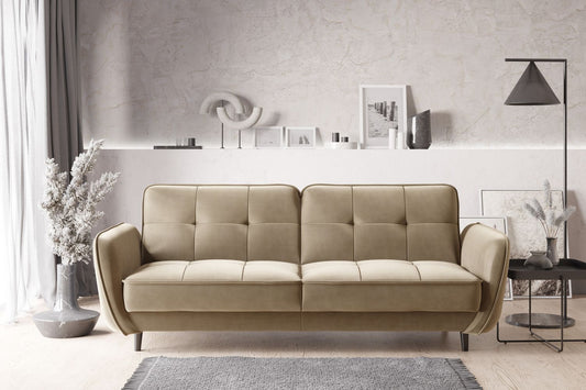 Sleeper Sofa Bellis 25 | size: Width: 90cm, Height: 83cm, Depth: 220cm | color: Nube | image: 1 | variant: 1017201