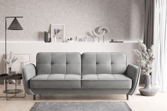 Sleeper Sofa Bellis 6 | size: Width: 220cm, Height: 83cm, Depth: 90cm | color: Gray | image: 0 | variant: 1012689